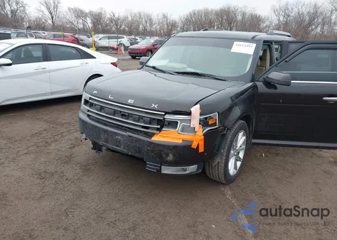 2014 Ford Flex Limited из США, поврежденный, VIN 2FMGK5D87EBD17989